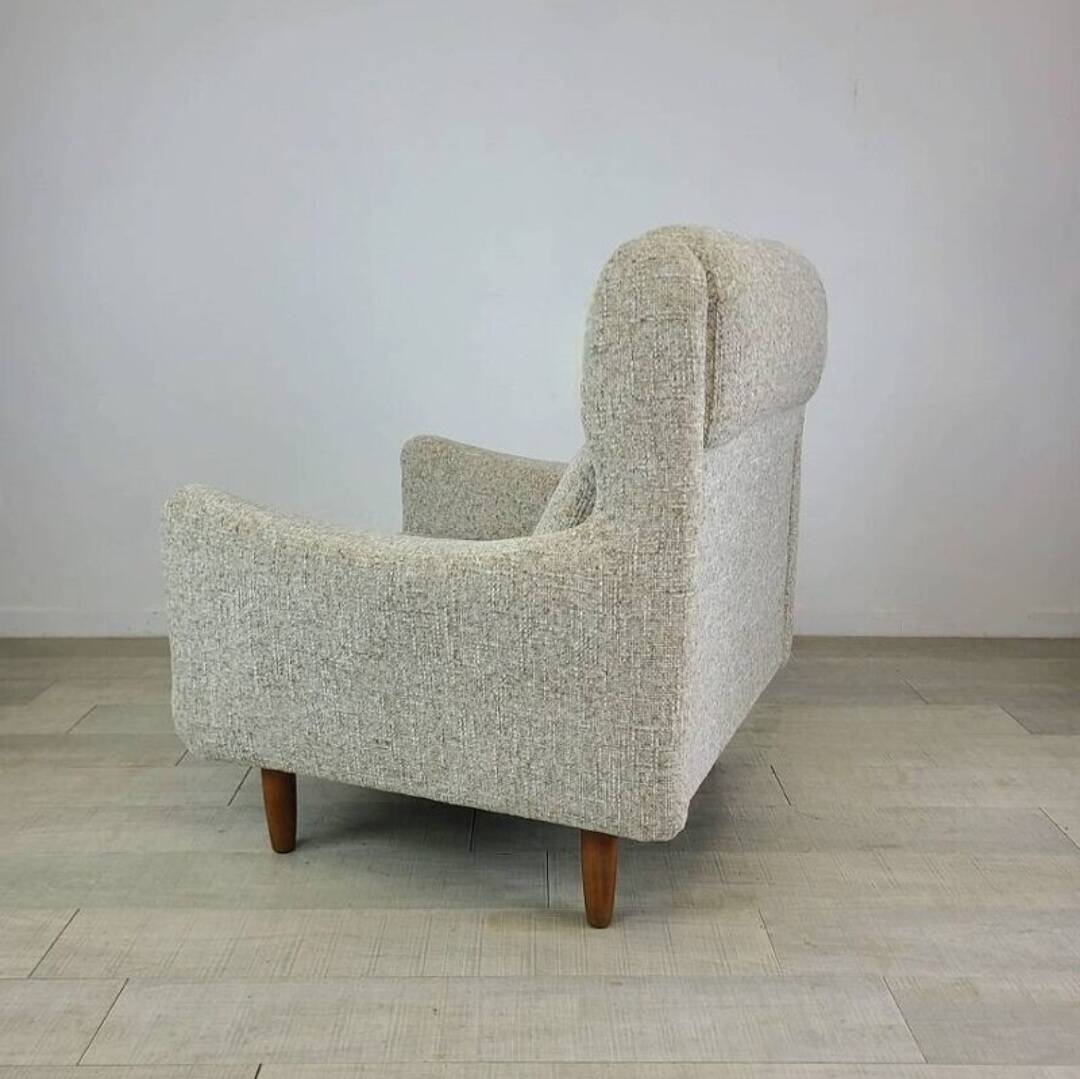 FS116 armchair called Dachshund design Michel Mortier edition Steiner vintage