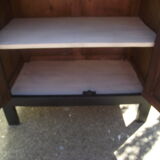 Parisian buffet painted in black from the 50s