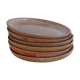 Lot of 6 sandstone plates