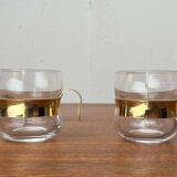 Vintage tea glasses Paula Series by Jorma Vennola for Iittala, 1970s, set of 2