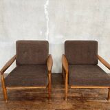 Pair of Scandinavian armchairs by Erik Wørtz for Möbel-Ikea, 1960