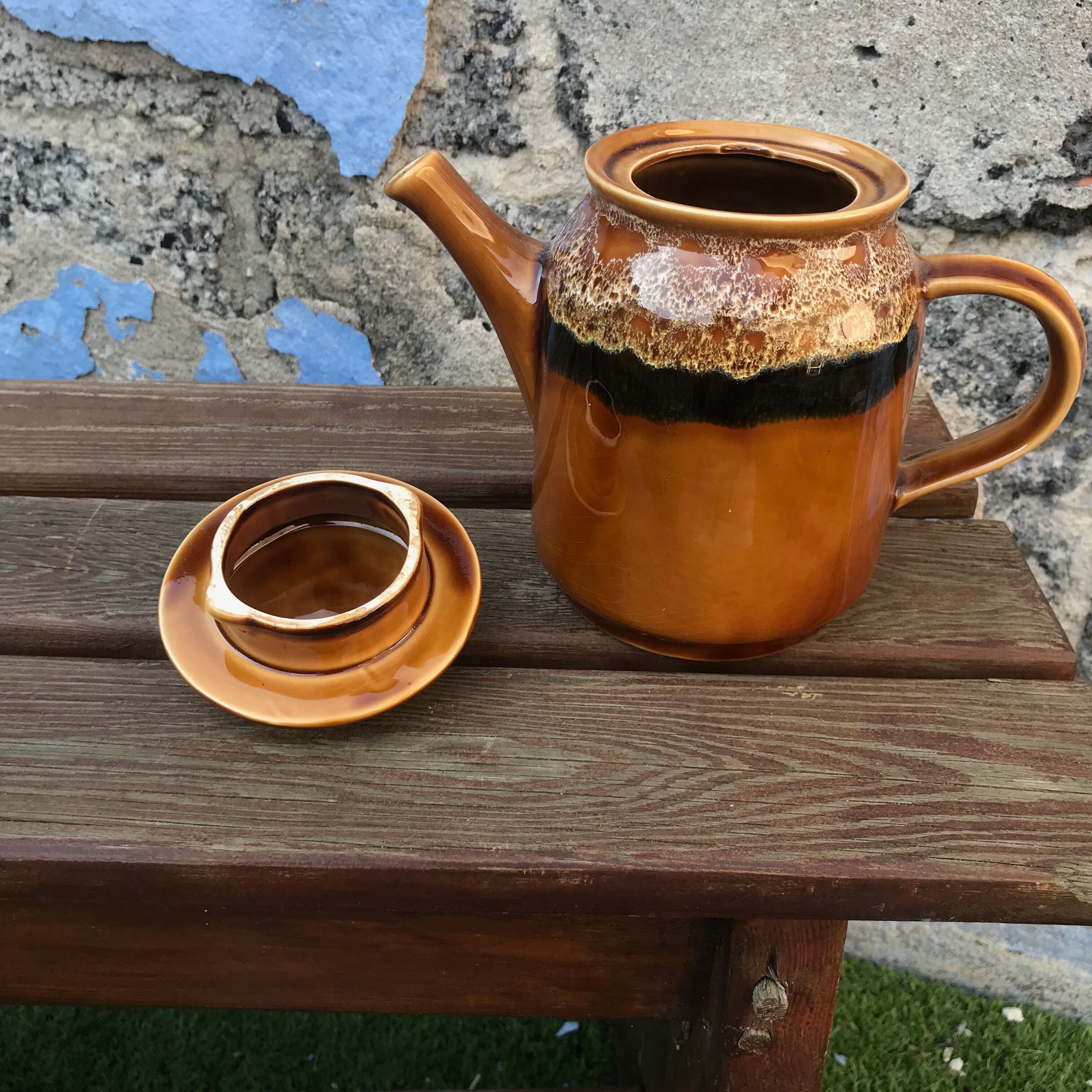 Earthenware teapot