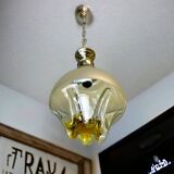 Italian Art Glass hanging lamp 1960s