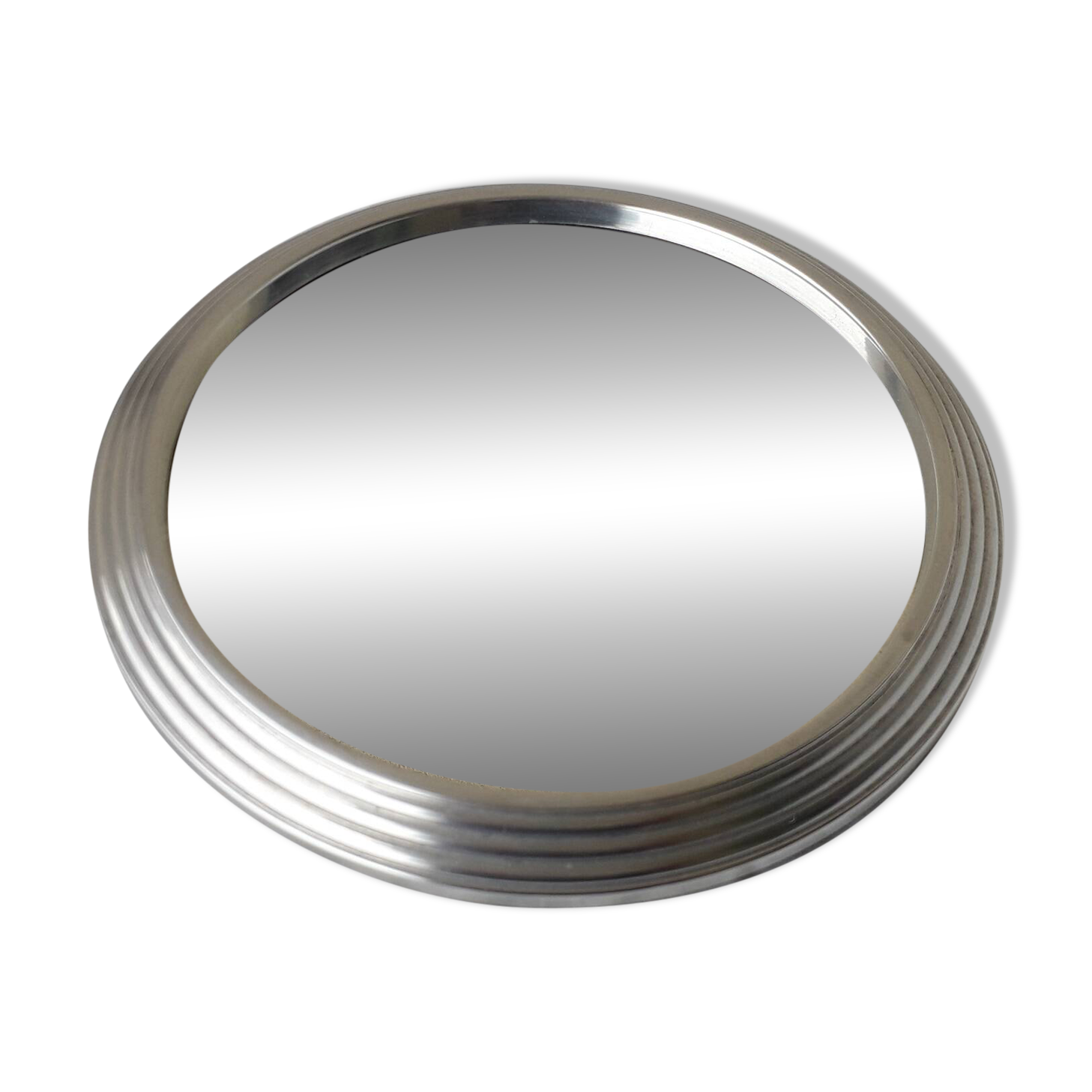 Round mirror tray