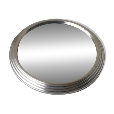 Plateau miroir rond
