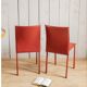 Paire de chaises en cuir