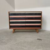 Commode U 453 pink by Jiri Jiroutek for Interier Praha 1961