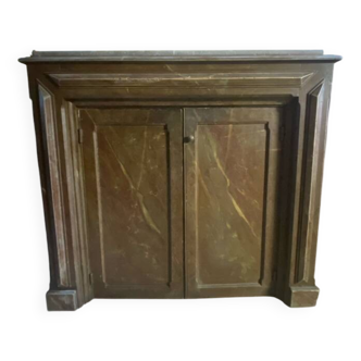 Decorative shelf fireplace
