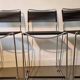 High stools Spaghetti dark gray design Giandomenico Belloti , edit by Alias