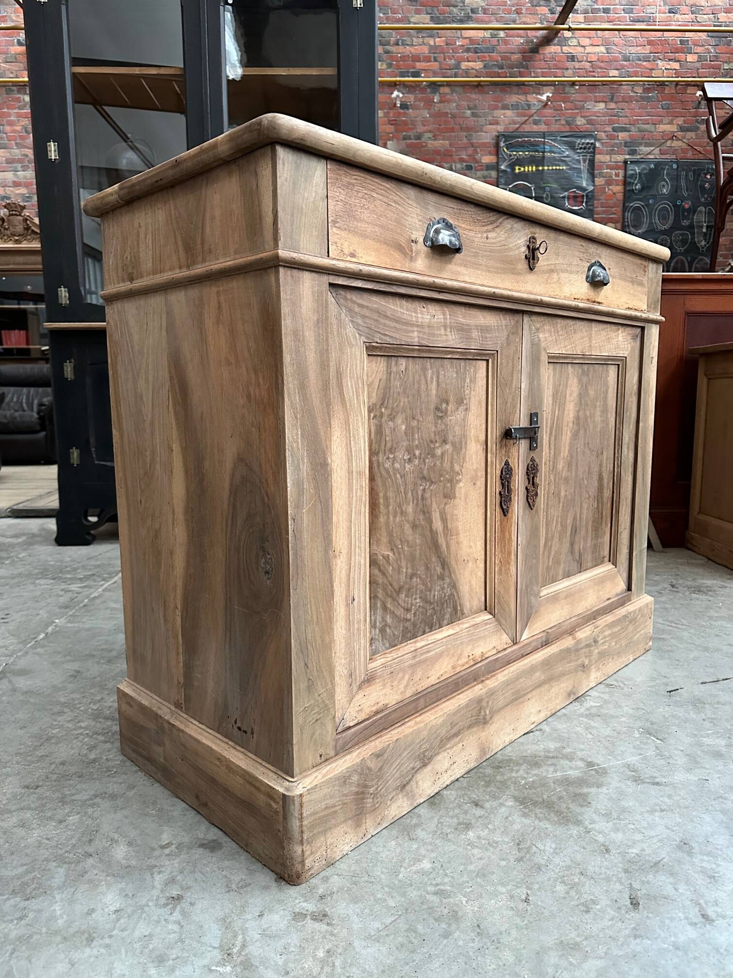 Walnut sideboard Late 19th century