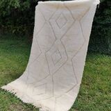 Beni Ourain Berber wool rug