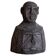 Mid-century decorative African wooden sculpture, made in the 1940s-50s.