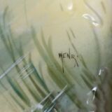 Plate n°2 - Limoges porcelain by Balleroy, Mandavy and de Mavaleix