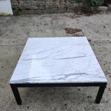 Large Carrara marble coffee table