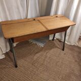 School desk table with locker 1960