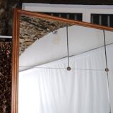 Très grand miroir de style brasserie, France, 1960s