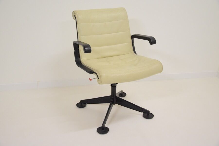 Armchair - Swivel office chair - years 70 / 80 - Vintage - Design