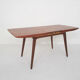 Louis van Teeffelen for Webe teak extendable dining table, The Netherlands 1950's