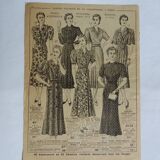 Excerpt from the advertising catalogue La Samaritaine of March 1939 department stores in Paris