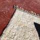 Beni Ouarain Berber rug in cream with black pattern 300x200 cm – natural wool