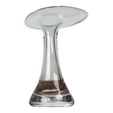 Vintage glass vase from the German Flamingo series by Peill & Putzler, 1970s.