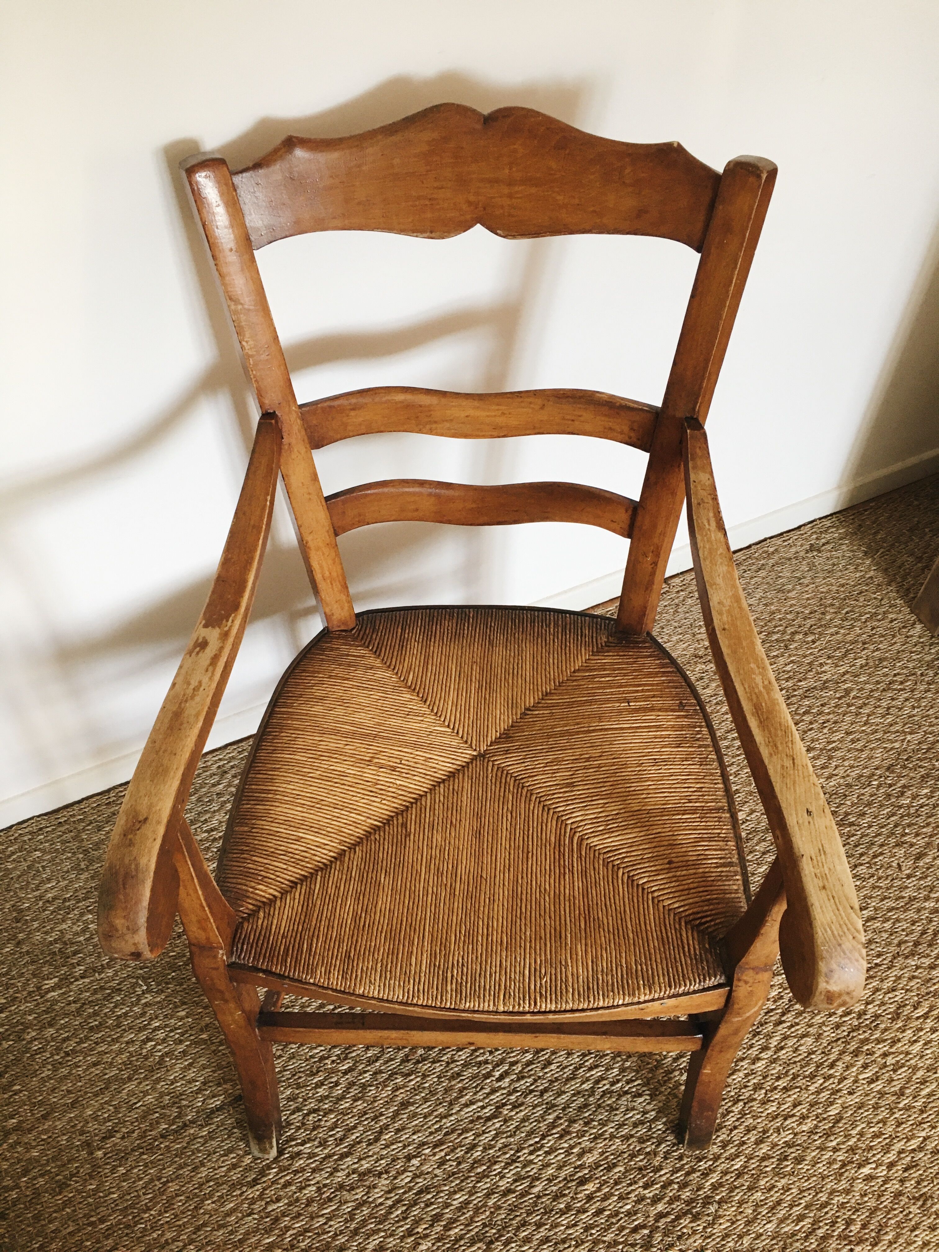 Mulched Flemish armchair