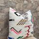 Azilal cushion cover / Authentic beni ourain cushion cover / Boho pillow cover