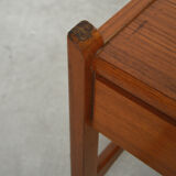 Console scandinave en teck, 1960