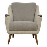 Mid-century boucle Cocktail Armchair, 1960s
