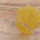 Yellow star vase Walther Glas
