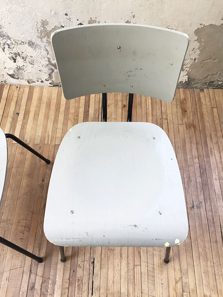 Pair of chairs by Willy Van Der Meeren