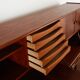 Teak high sideboard, Danish design, 1960s, production: Denmark