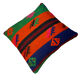 Vintage turkish Kilim cushion cover 40x40cm