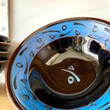 6 enamelled ceramic bowls
