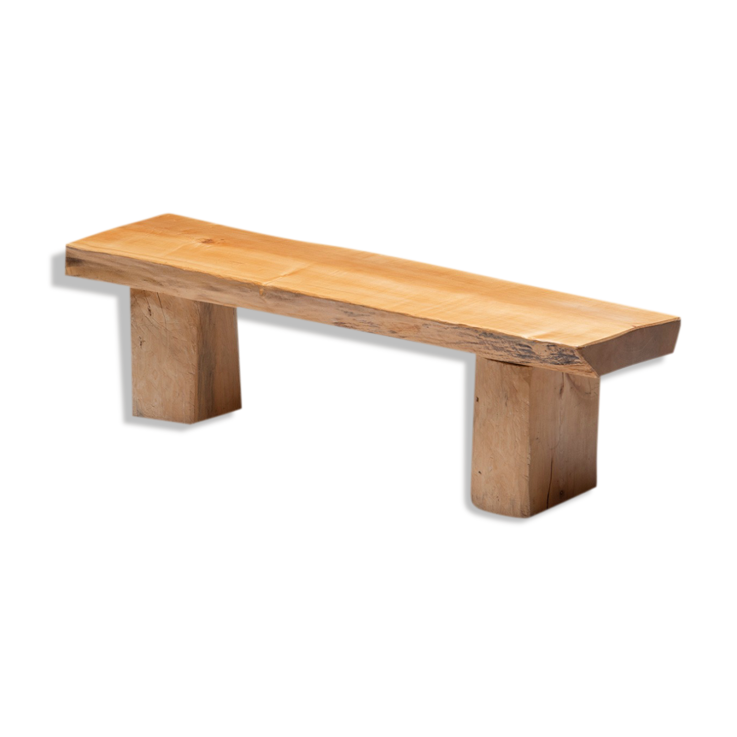 Bench in Solid Birch, Sweden, 1970's