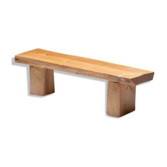 Bench in Solid Birch, Sweden, 1970's