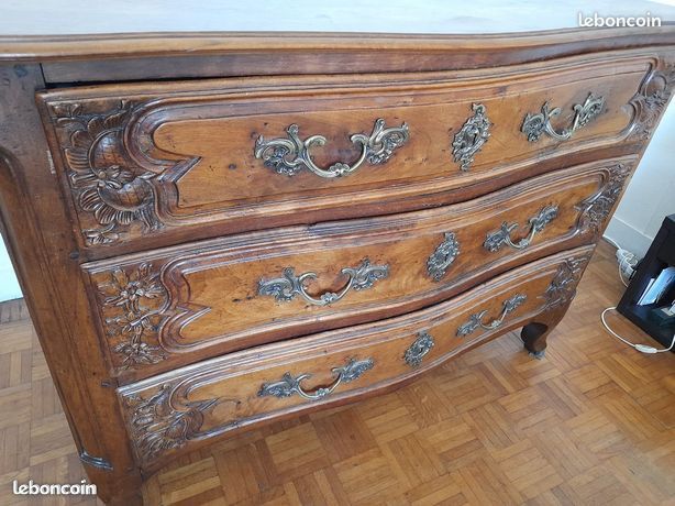 Old style chest of drawers louis xv