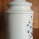 Olive pot decoration Blue moustiers in faience of Desvres GF Fourmaintraux