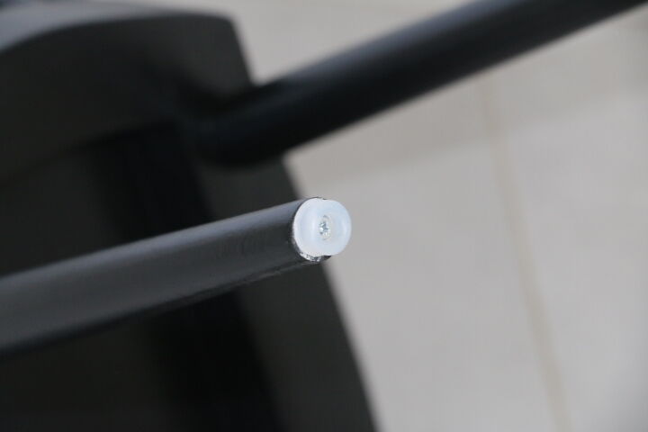 4 black Baumann V5 chairs