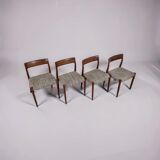 Danish modern dining set by N.O. Møller, Denmark 1960s