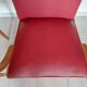 Pair of "moustache" bridge armchairs