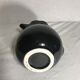 Former enamelled ceramic black pitcher 70s