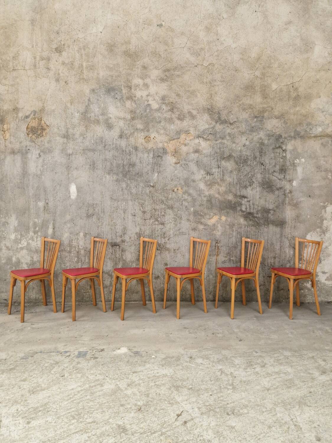 6 Baumann chairs no. 153