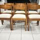 Set of 6 elm chairs from Regain vintage 1980.