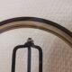 Set of 6 hollow plates in smoked brown glass Vereco 70'S Vintage