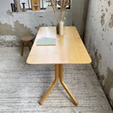 Alback bentwood beech table Ikea vintage