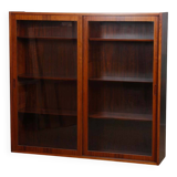 Scandinavian rosewood display cabinet by Poul Hundevad, 1960