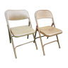 Chairs folding metal