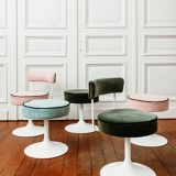 Set of tulip stools and chairs, 1960