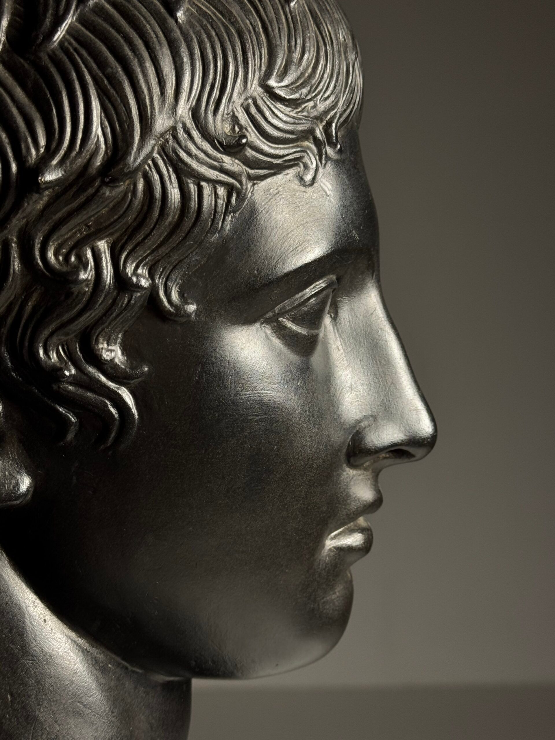 Buste grec de Doryphoros fin du 20e siècle